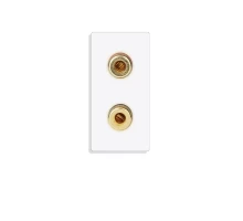 Модуль Audio RCA «тюльпан» (L/R) 45×22.5 мм Smartdust SK-M173